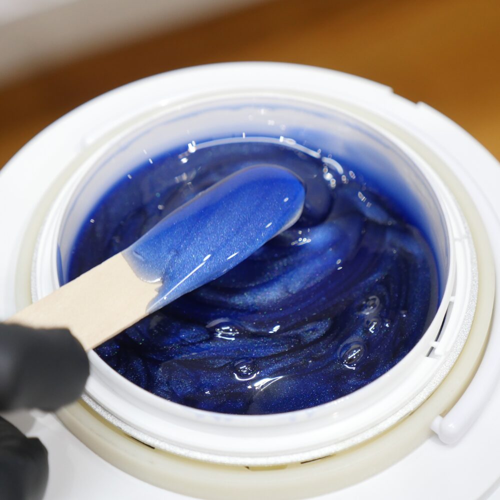 Viva Azure Shimmer Hard Wax - Caronlab Australia