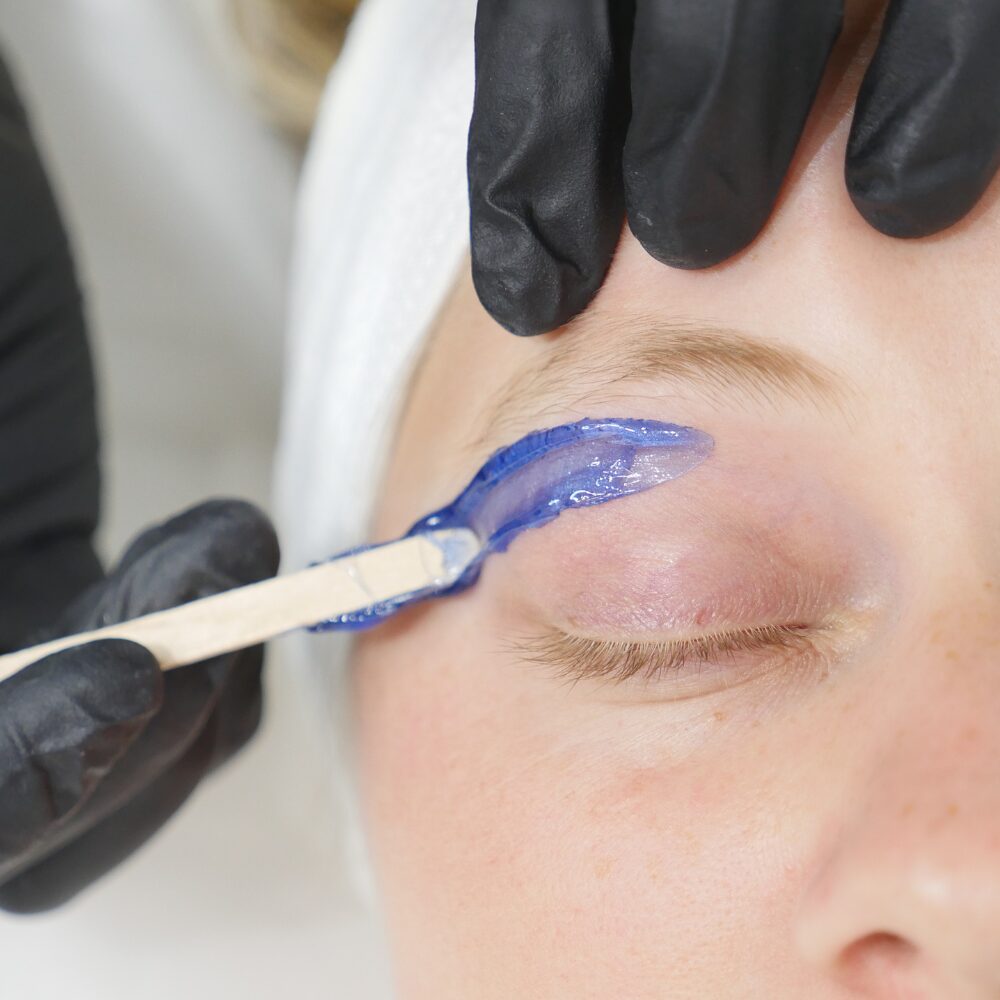 Viva Azure Shimmer Hard Wax - Caronlab Australia